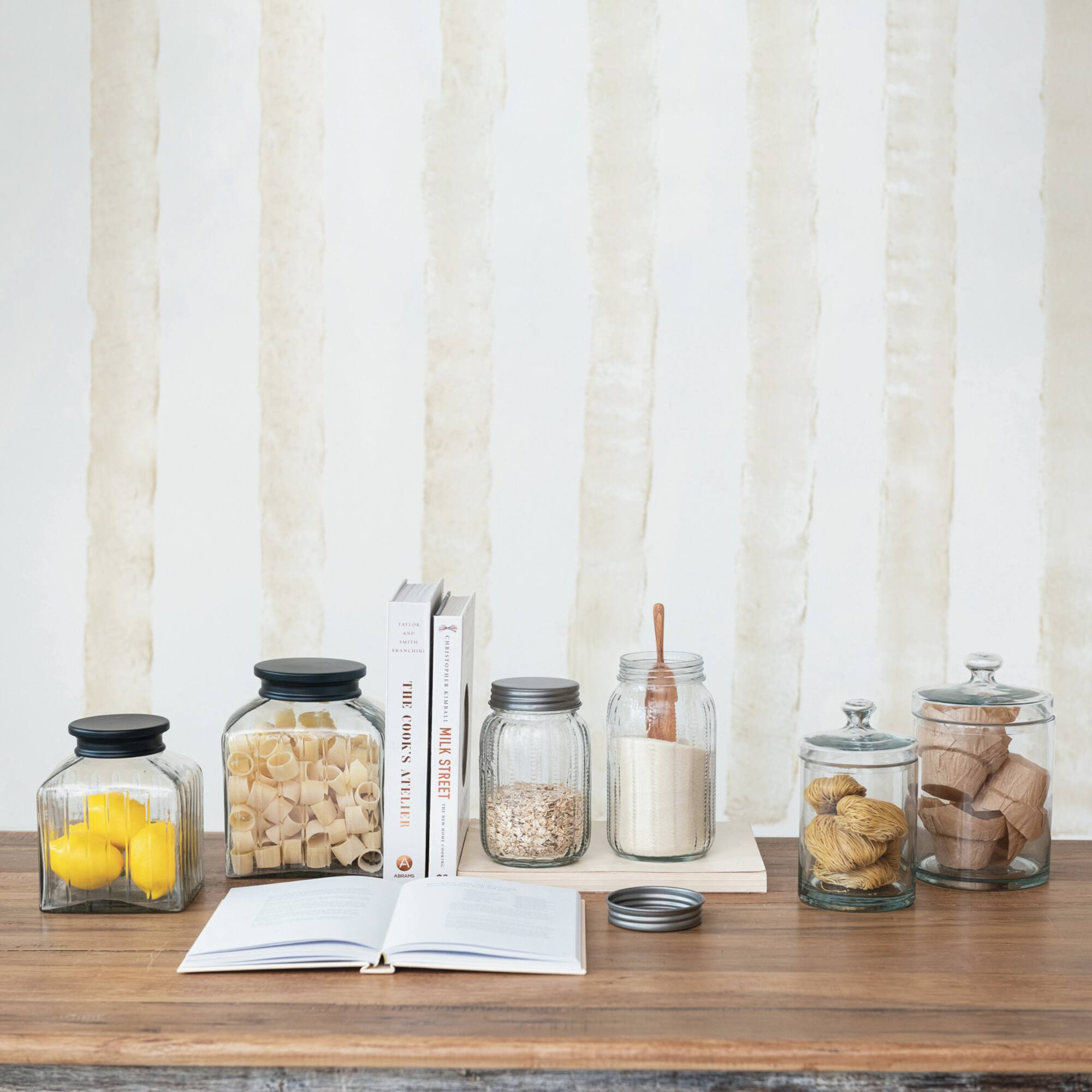 Hello Honey® Clear Classic Glass Jar with Lid